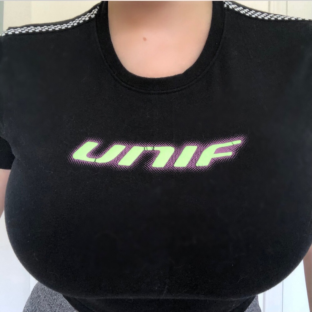 UNIF cropped tee - Picture 4 of 4